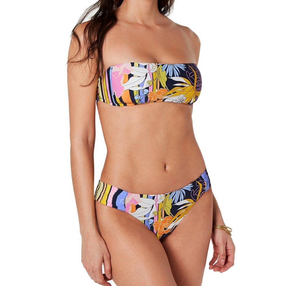 NWT Trina Turk Women Bal Harbor Bandeau Top & Bikini Bottom Set 4